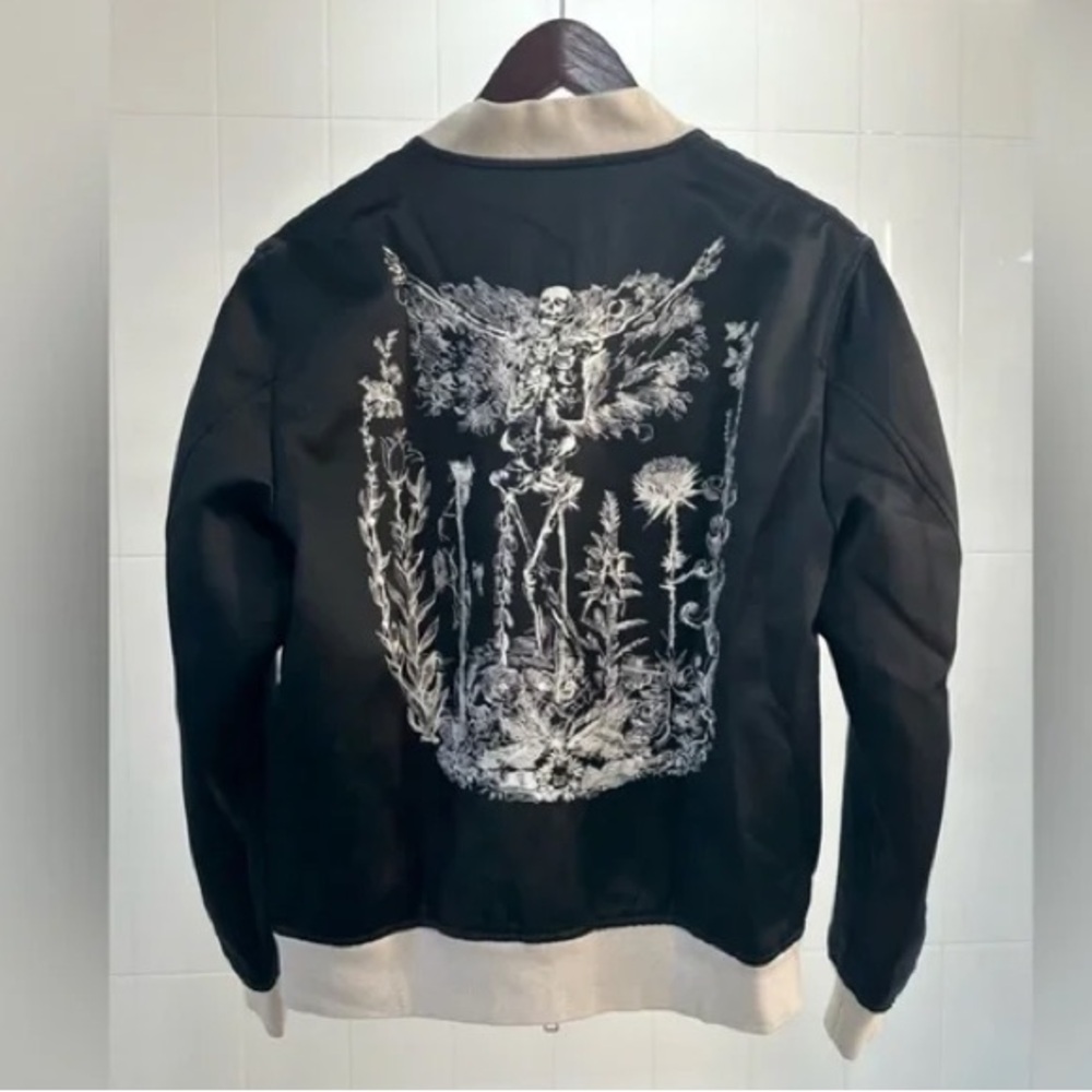 Alexander Mcqueen Varsity Jacket Bomber Black - image 1